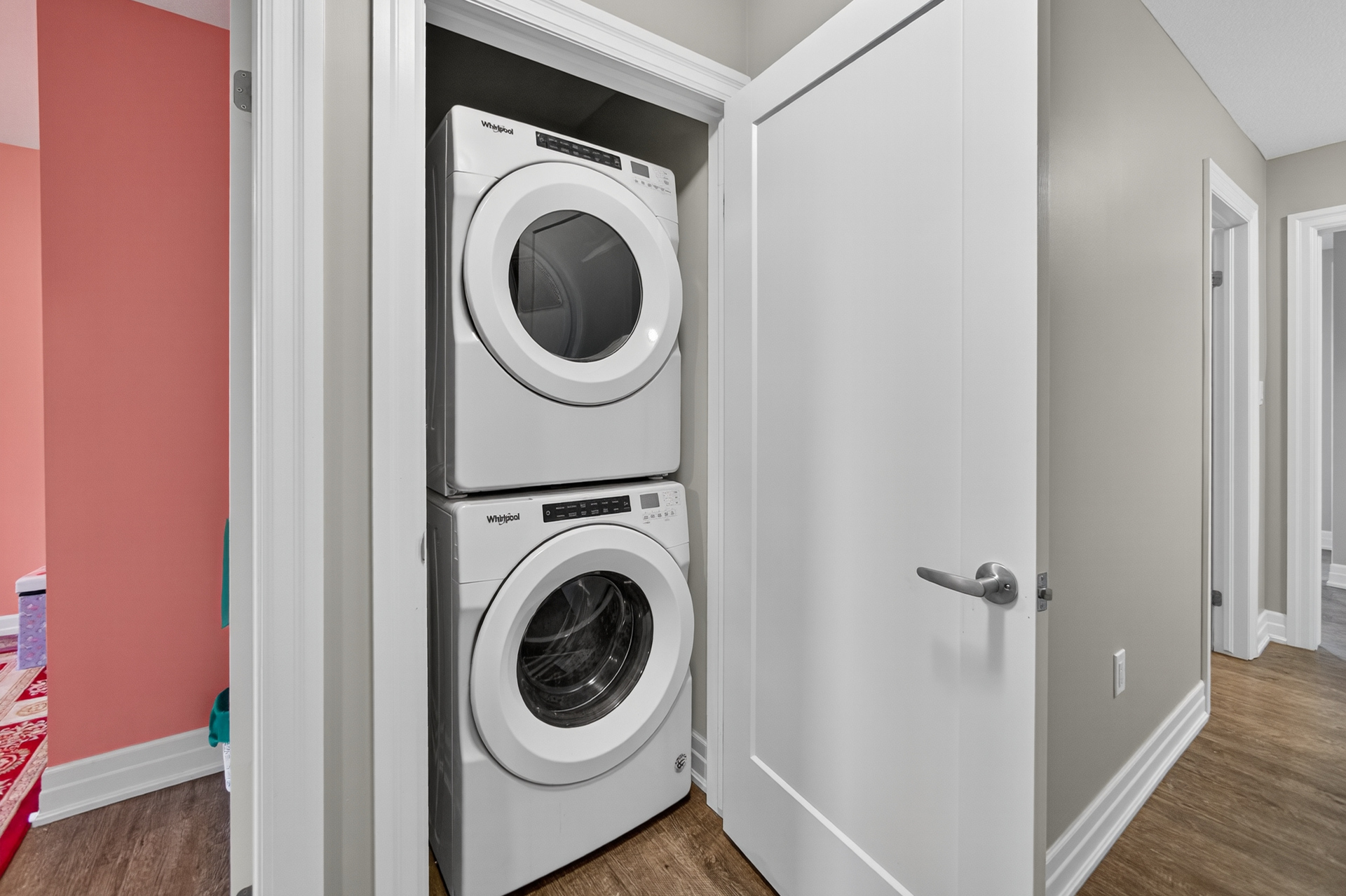 Recreation space in finished basement