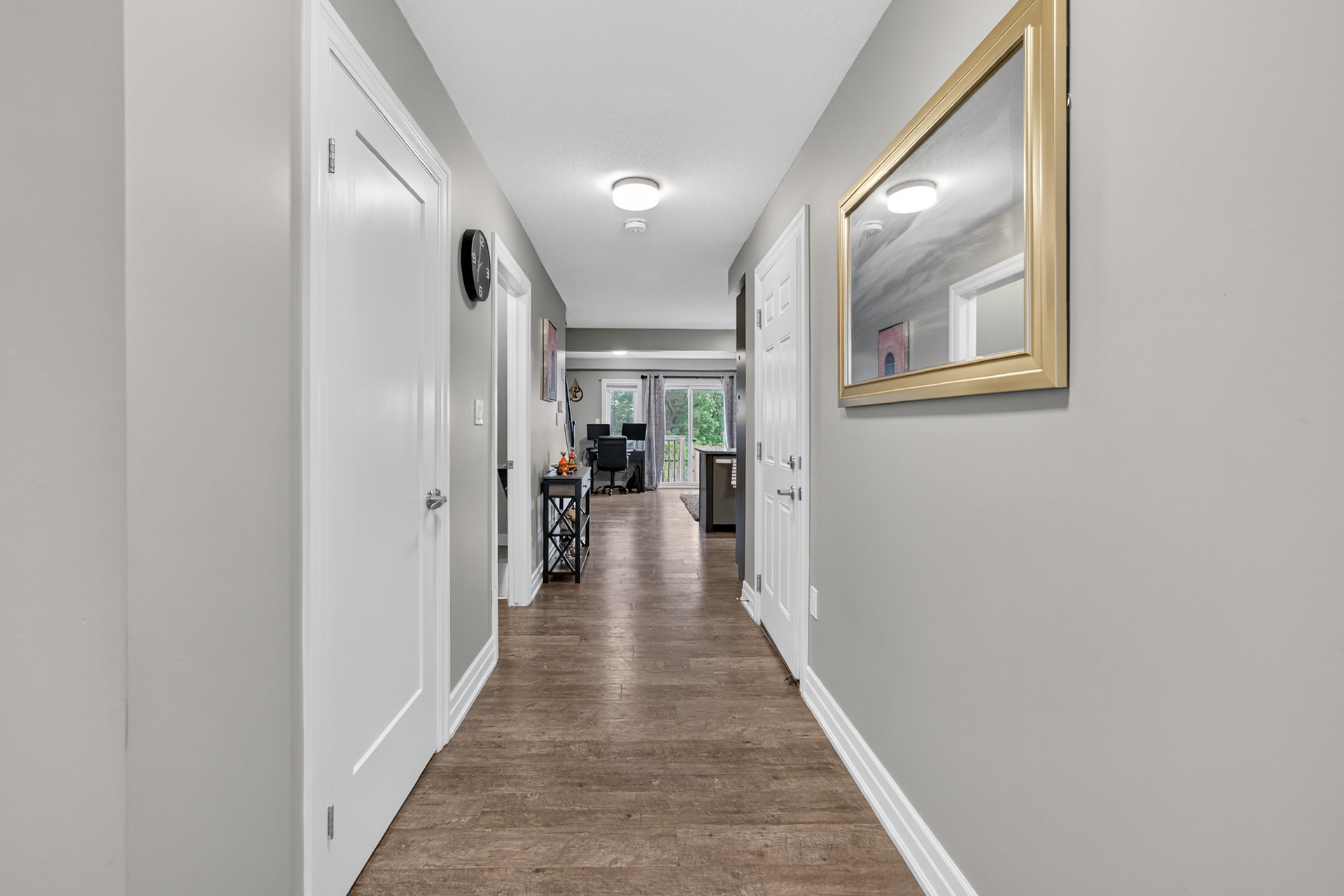 Upgraded kitchen with granite counters